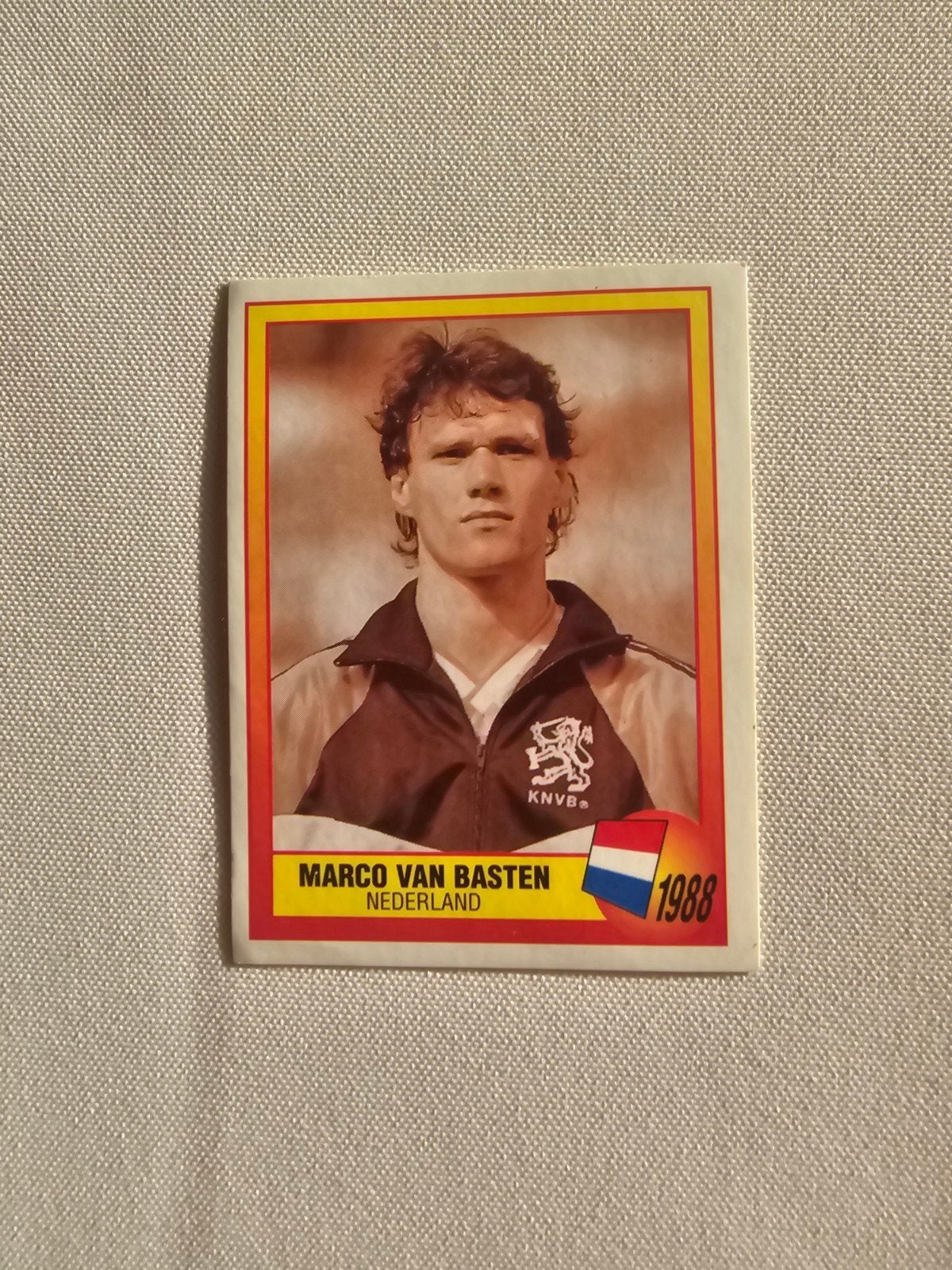 Panini Sticker Marco van Basten Europa '96, Verzamelen, Sportartikelen en Voetbal, Ophalen of Verzenden, Zo goed als nieuw, Buitenlandse clubs