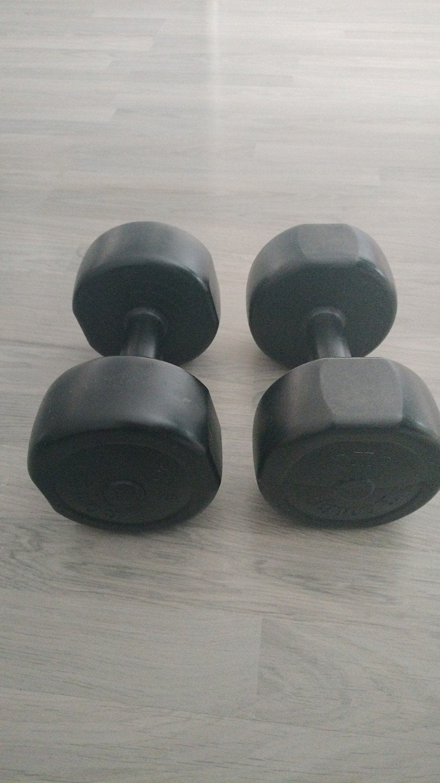 Set van 2 Rombo 5KG Dumbbells, Sport en Fitness, Fitnessmaterialen, Ophalen of Verzenden, Gebruikt, Rug, Dumbbell
