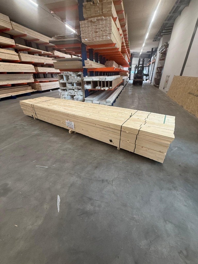 Vuren latten 24,5x38x4800 mm ACTIE, Doe-het-zelf en Verbouw, Hout en Planken, Ophalen, Minder dan 25 mm, Nieuw, Plank