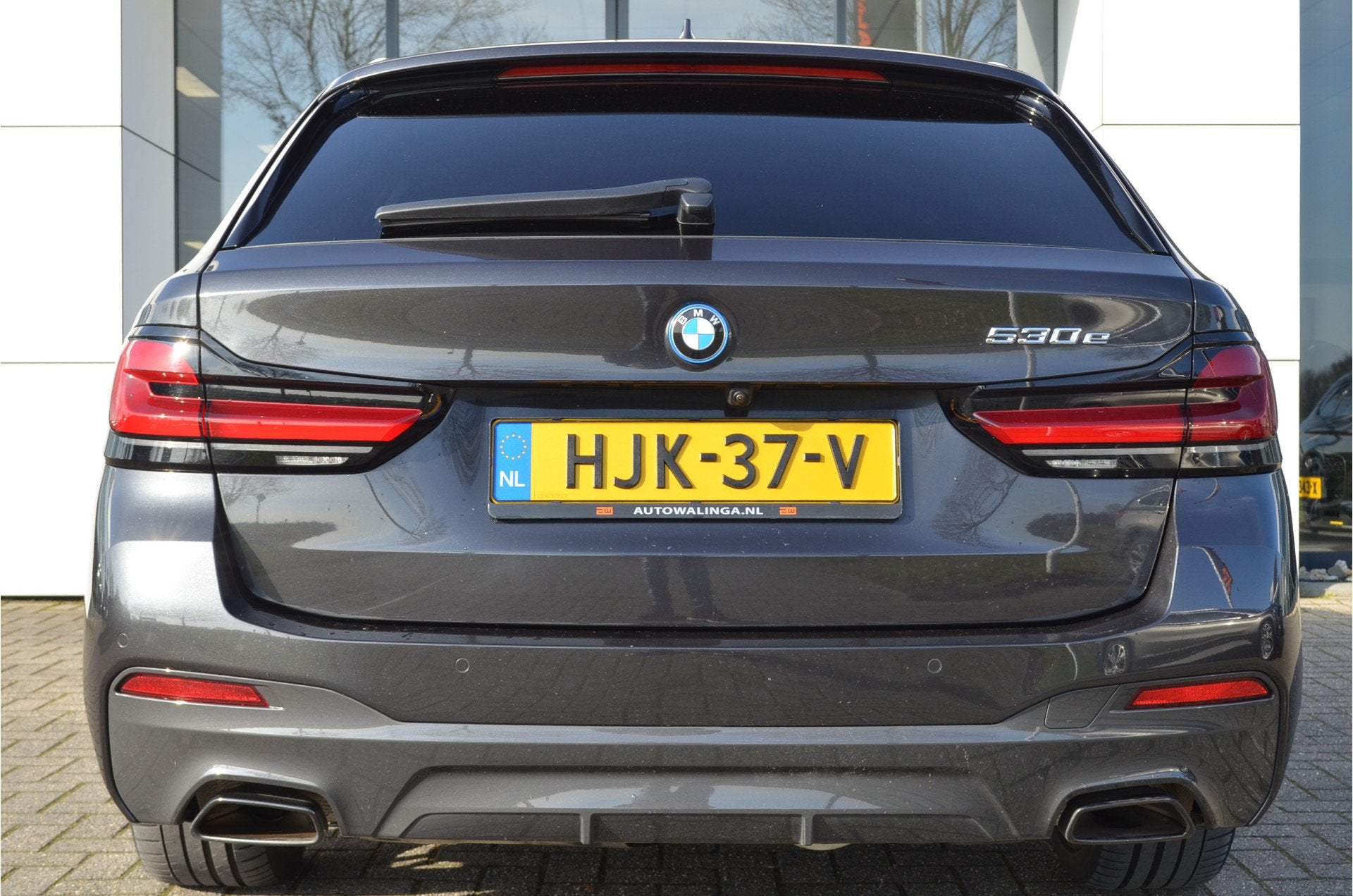 BMW 5 Serie Touring 530e M-Sport uitv,Laser,Trekhaak,Pano,Me, 1998 cc, Achterwielaandrijving, Gebruikt, 4 cilinders