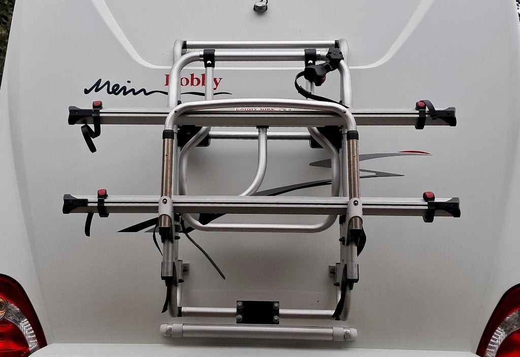 FIAMMA Carry-Bike Lift 77 fietsendrager, zilver, Ophalen, Gebruikt