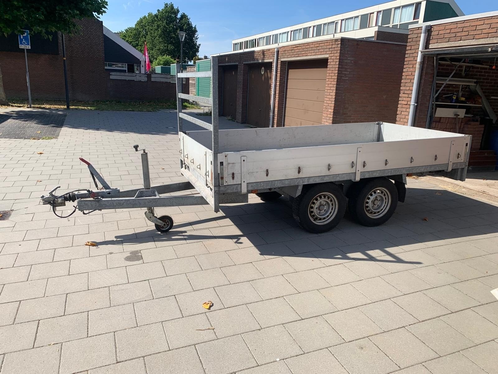 Aanhanger tandemasser merk Anssems in prima staat, Auto diversen, Aanhangers en Bagagewagens, Ophalen of Verzenden