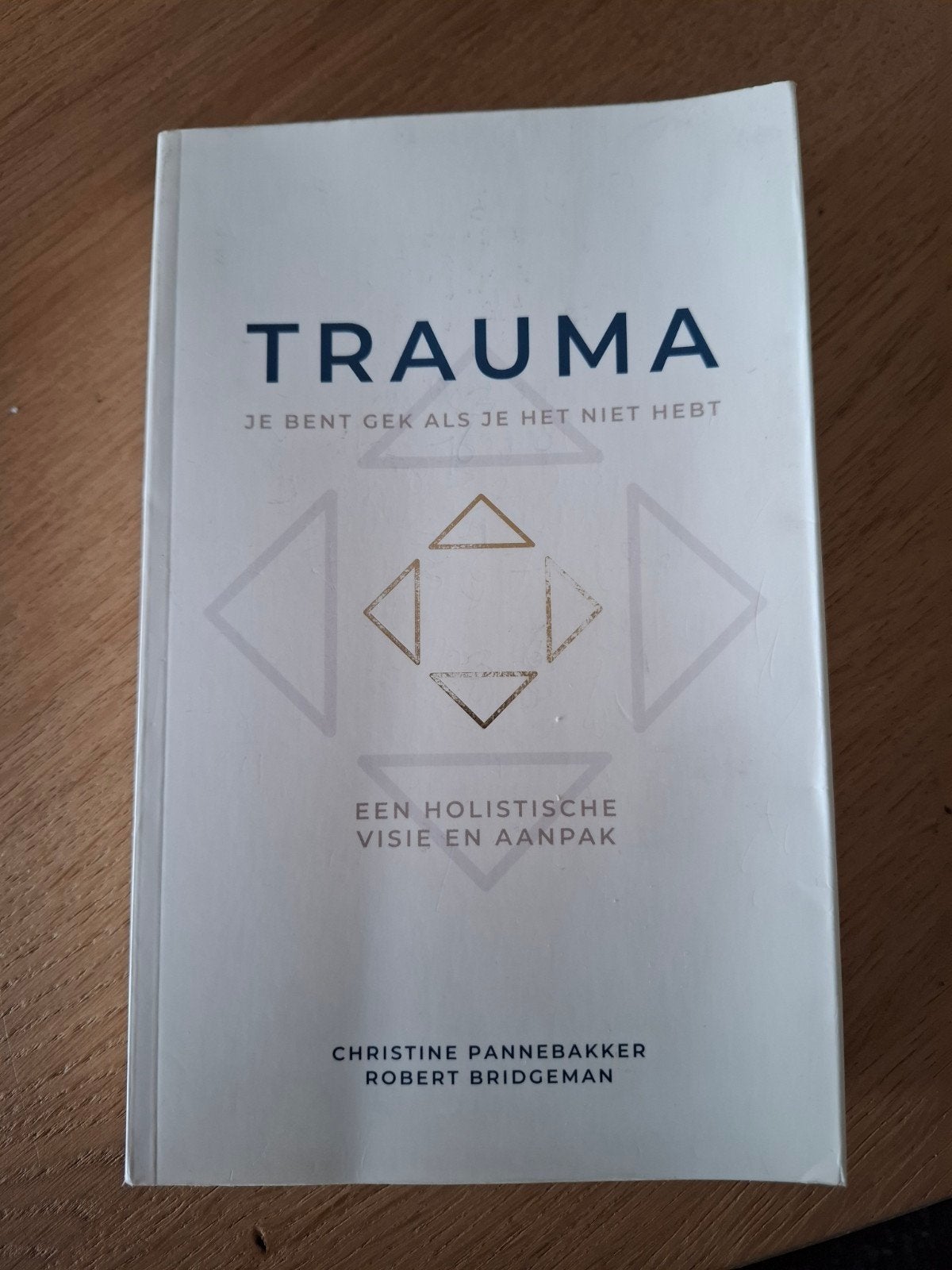Trauma: Je bent gek als je het niet hebt - Holistische visie, Ophalen of Verzenden, Zo goed als nieuw, Christine Pannebakker, Robert Bridgeman