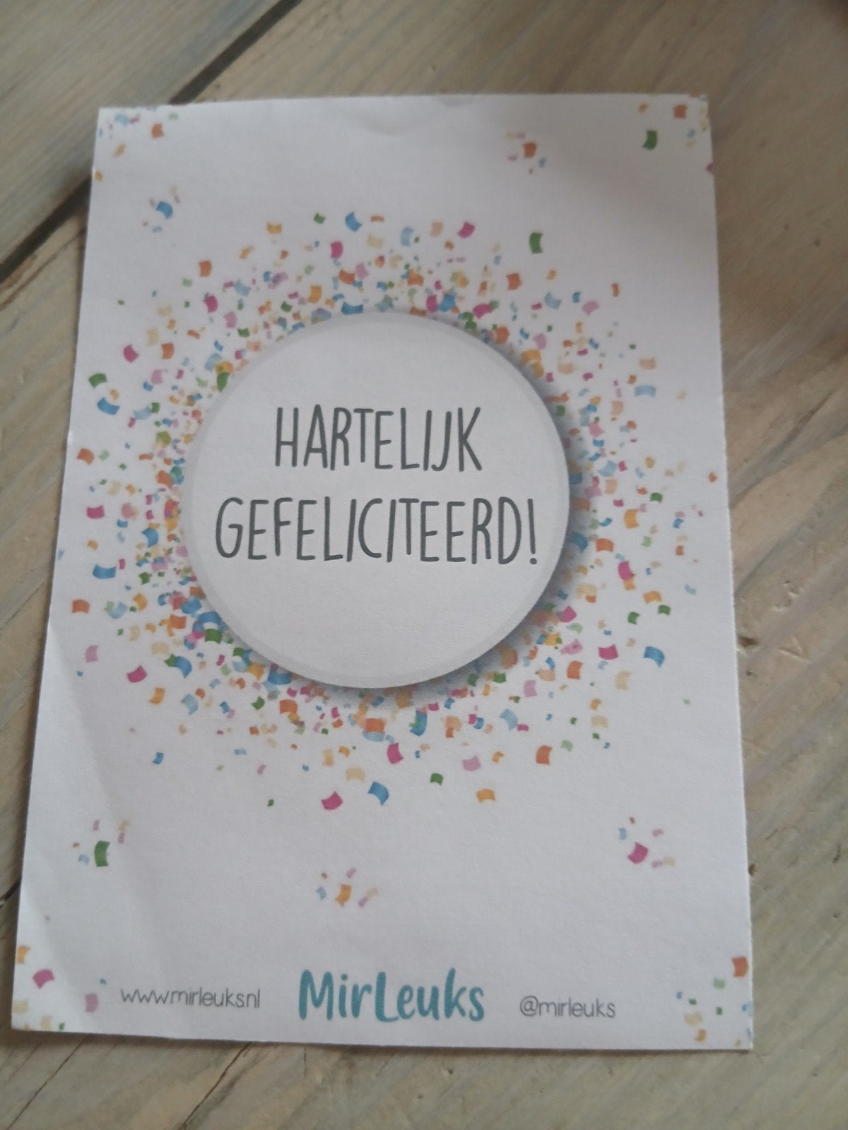 Stikkers Hartelijk gefeliciteerd., Ophalen of Verzenden, Nieuw, Meerdere stickers