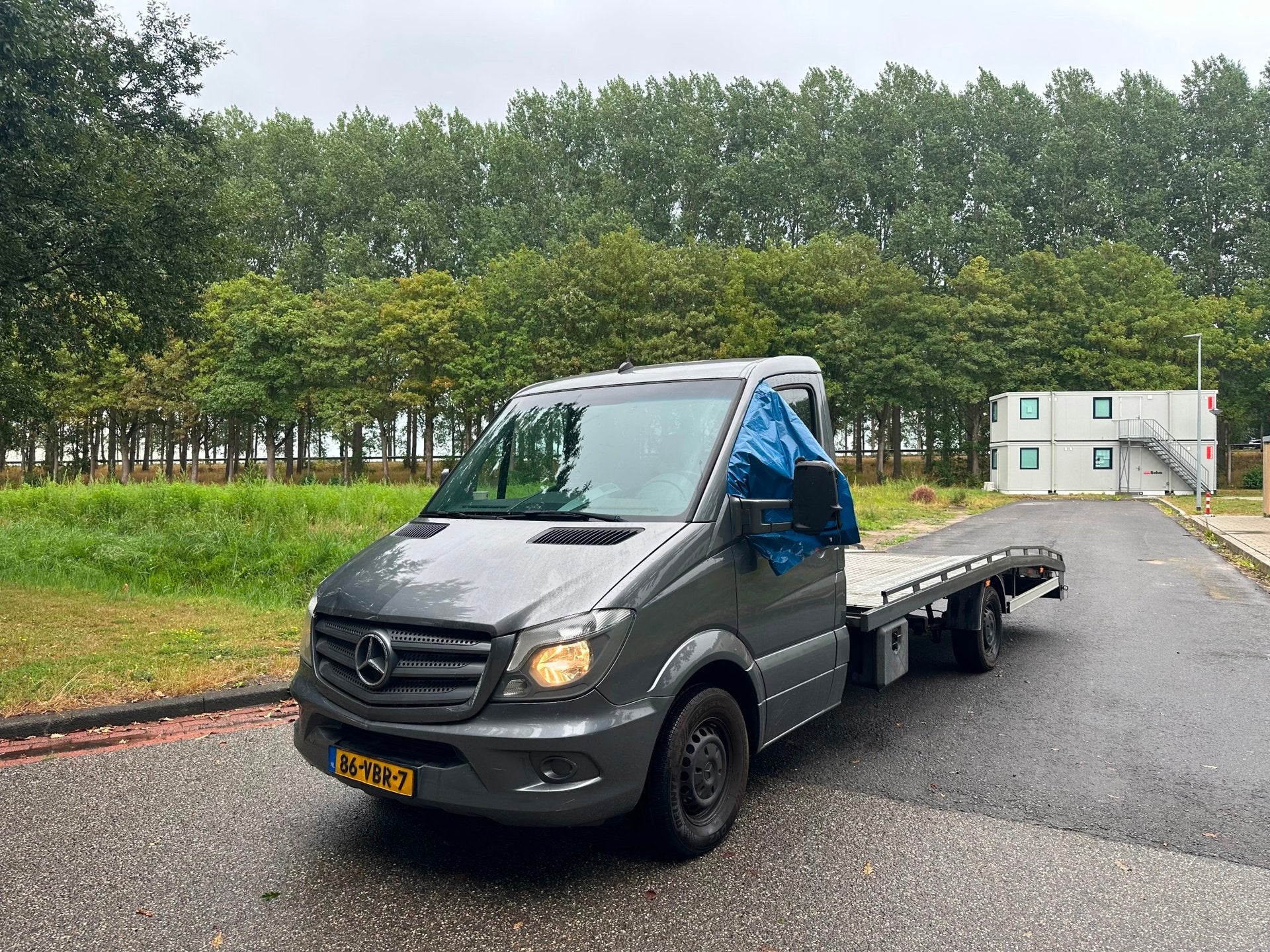 Mercedes-Benz Sprinter 315 2.2 CDI 432 Airco Automaat LEES T, Auto's, Achterwielaandrijving, Gebruikt, 4 cilinders, Bedrijf