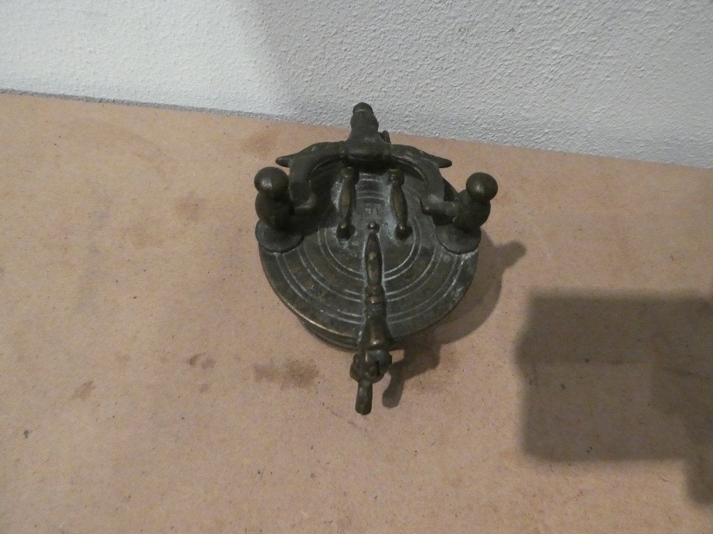 oud bronzen sluitgewicht, Antiek en Kunst, Ophalen of Verzenden