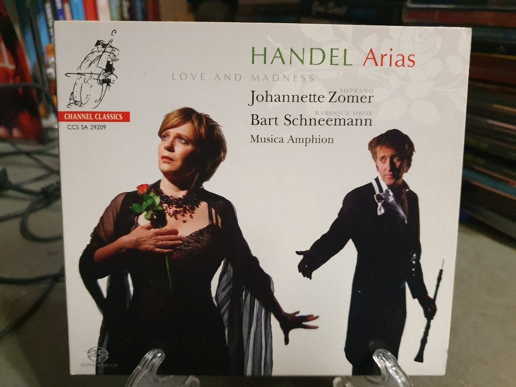 Handel - Johannette Zomer • Bart Schneemann - Arias (SACD), Ophalen, Barok, Zo goed als nieuw