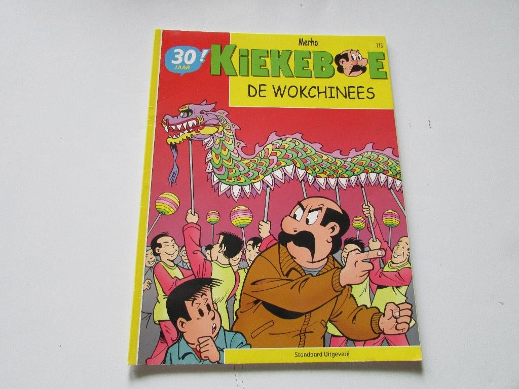 Kiekeboe ; De Wokchinees, Eén stripboek, Merho, Ophalen of Verzenden, Zo goed als nieuw