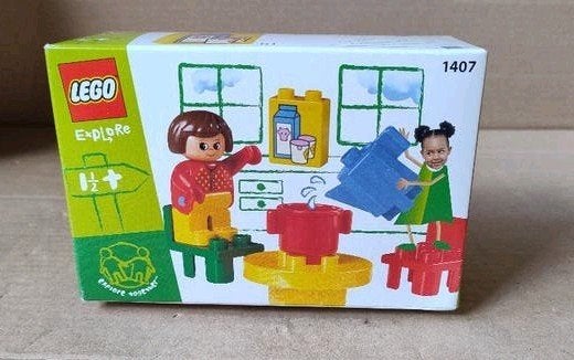 Lego Duplo Explore Koken met mamma 1407 in originele doos, Compleet, Ophalen of Verzenden, Zo goed als nieuw, Duplo