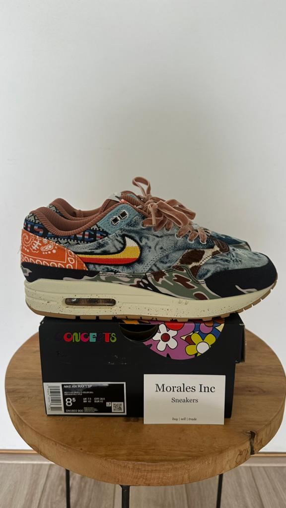 Nike Air Max 1 x Concepts ‘Heavy’ (2022) EU 42 nieuw, Kleding | Heren, Schoenen, Ophalen of Verzenden, Nieuw, Overige kleuren