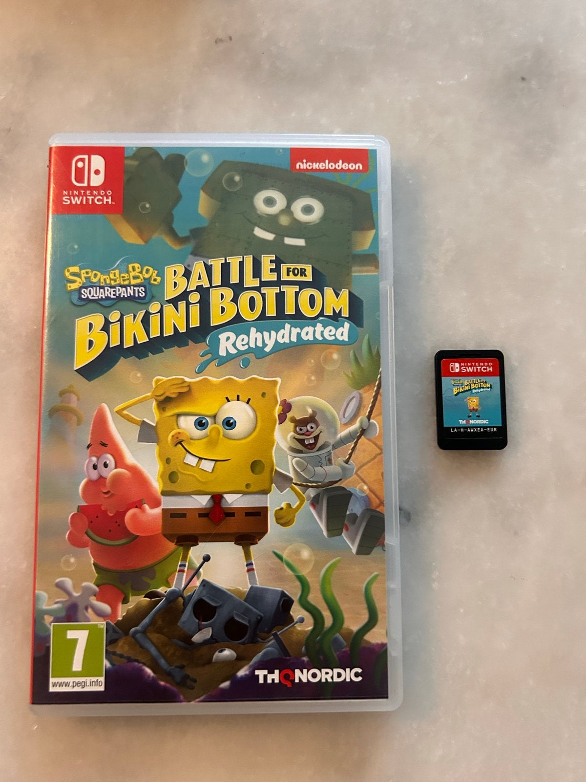 SpongeBob SquarePants: Battle for Bikini Bottom Rehydrated, Spelcomputers en Games, Avontuur en Actie, Verzenden, 1 speler, Zo goed als nieuw