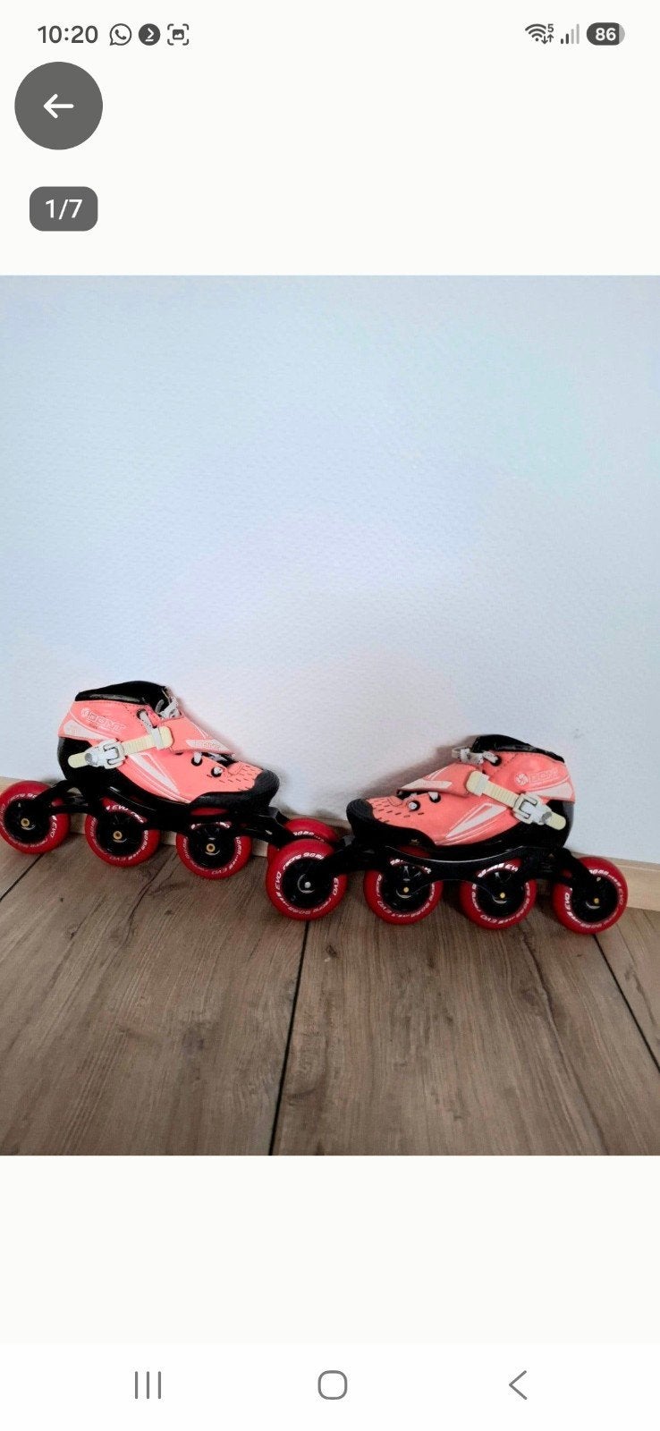 Bont Jet skeelers maat 36,5, Ophalen of Verzenden, Gebruikt, Inline skates 4 wielen