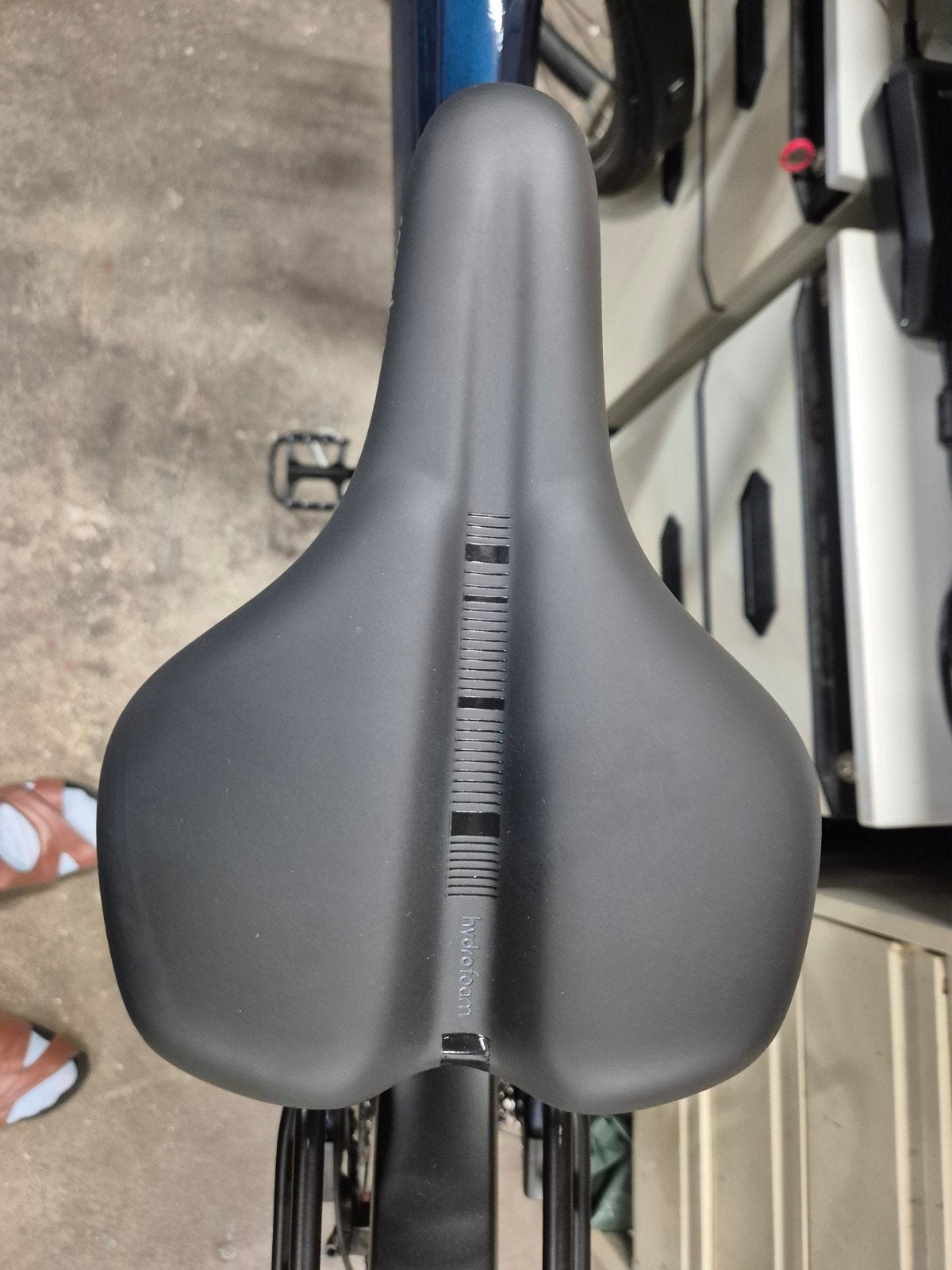 Zadel Comodoro Hydrofoam - Zo goed als nieuw, Fietsen en Brommers, Verzenden, Zo goed als nieuw, Zadel, Comodoro