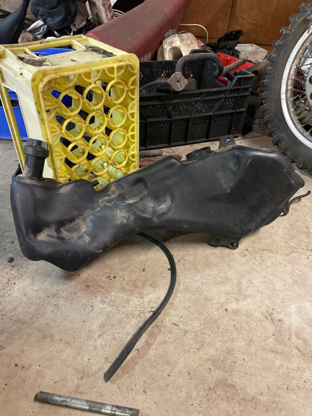 gilera runner bezinetank, Ophalen