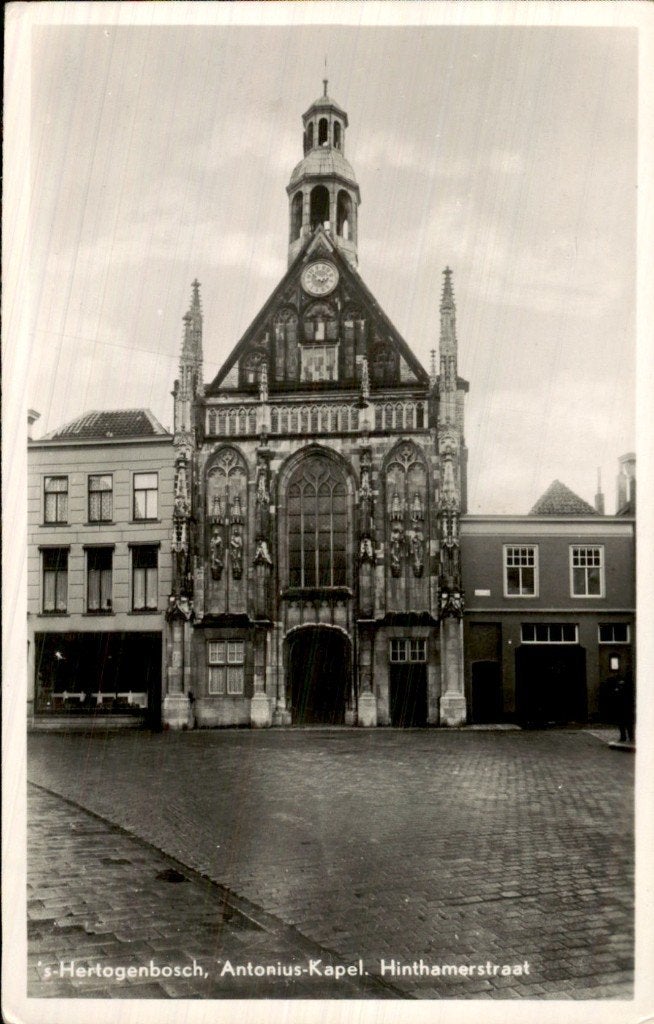 s-Hertogenbosch - Antonius-Kapel - Hinthamerstraat, Ophalen of Verzenden, 1940 tot 1960, Ongelopen, Noord-Brabant