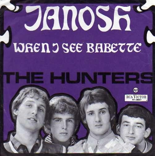 Nederbeat- The Hunters- Janosh, Gebruikt, Verzenden, 7 inch, Fotohoes