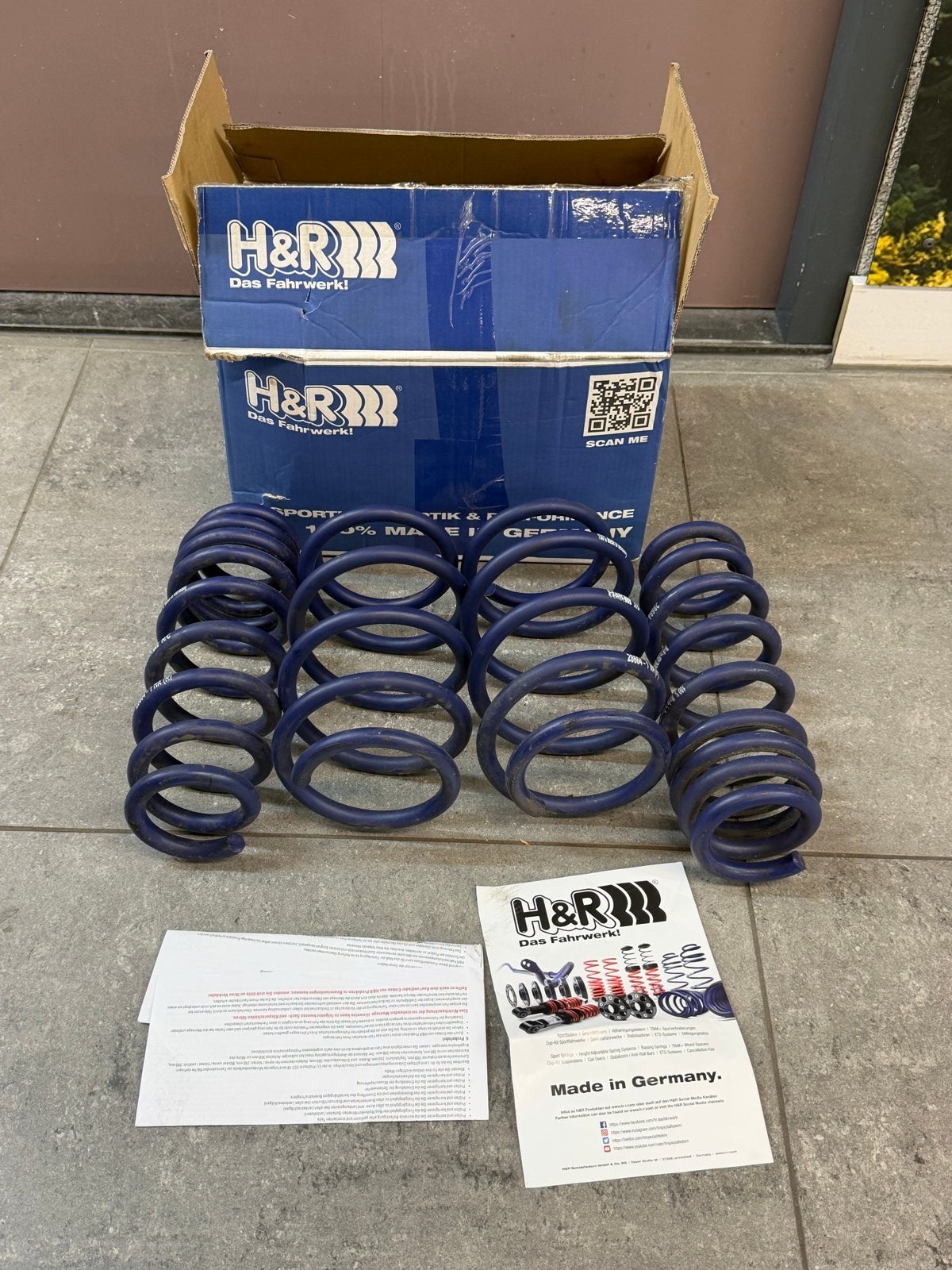H&R Verlagingsveren BMW G29 Z4 (2018-heden), Ophalen of Verzenden, Nieuw, BMW