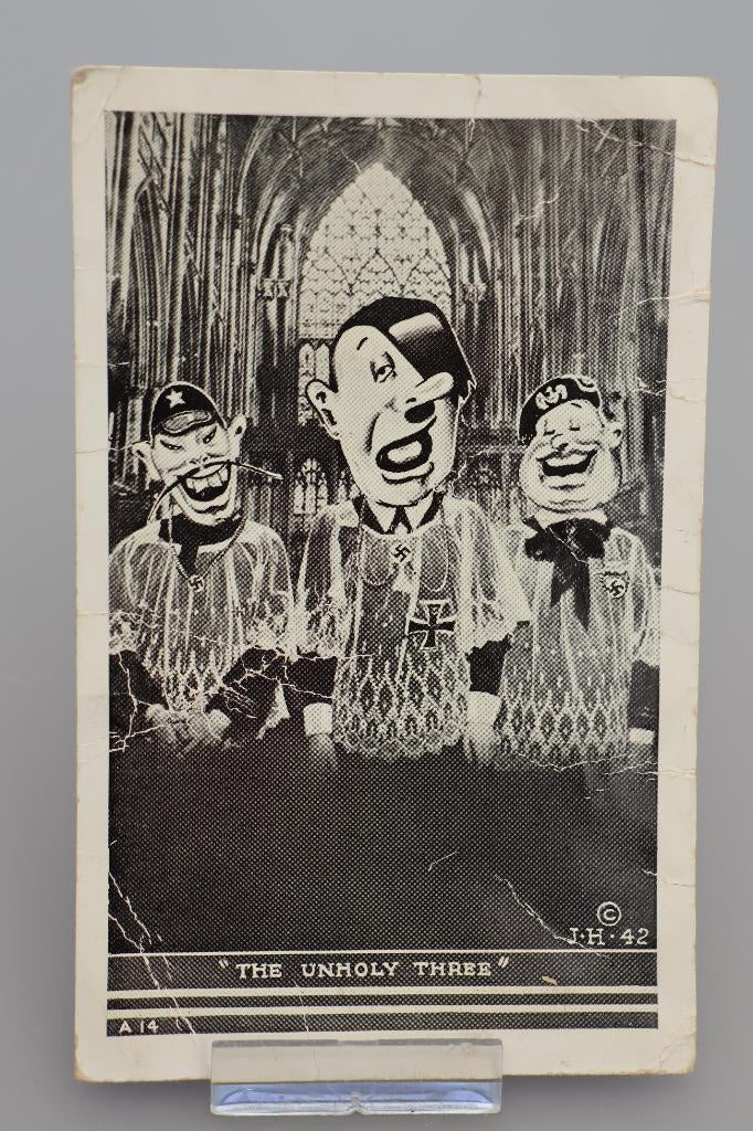Postcard WW2 USA, Verzamelen, Ophalen of Verzenden, Landmacht, Amerika, Overige typen