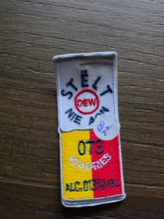Oeteldonk Strijkbaar Embleem - Carnaval 073, Ophalen of Verzenden, Nieuw, Plaatje