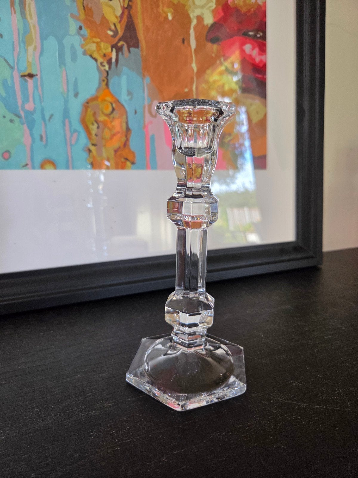 Elegante Kristallen Kandelaar - Klassiek Design, Ophalen of Verzenden, Kristal