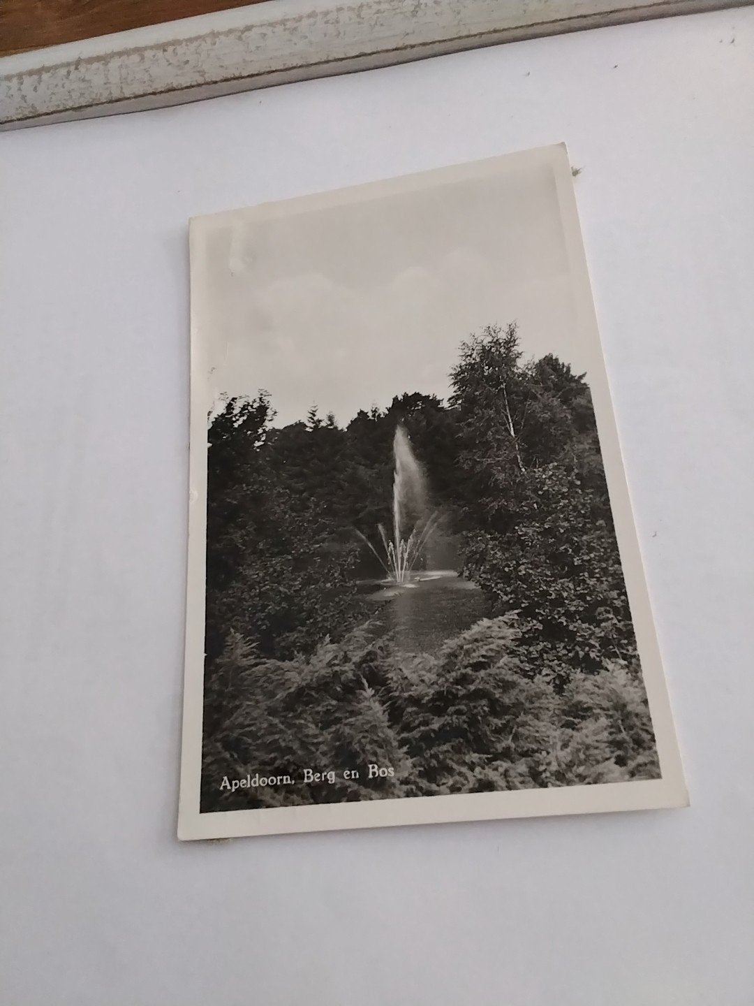 Oude ansichtkaart Apeldoorn, Berg en Bos (Gelopen), Ophalen of Verzenden, Voor 1920, Gelopen, Gelderland