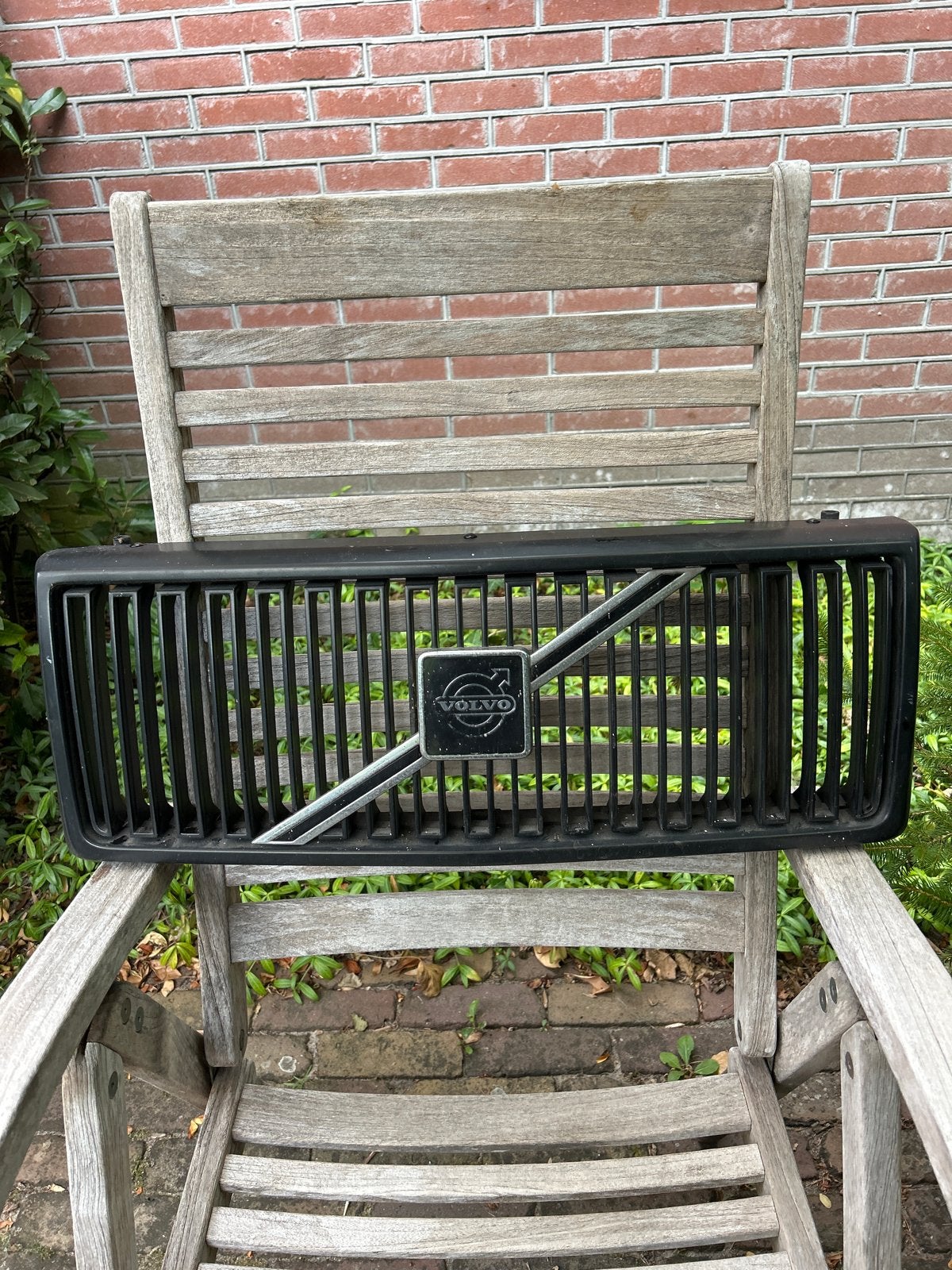 Grille voor Volvo 240 - Origineel en in goede staat, Ophalen of Verzenden, Gebruikt, Voor, Volvo