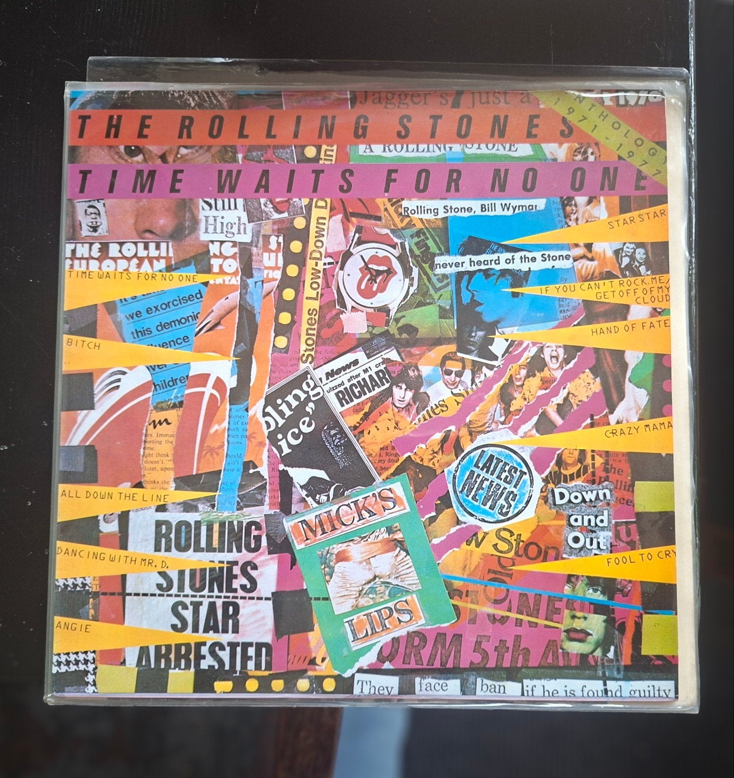 The Rolling Stones - Time Waits For No One, Ophalen of Verzenden, Gebruikt, Rock, Verzamelalbum
