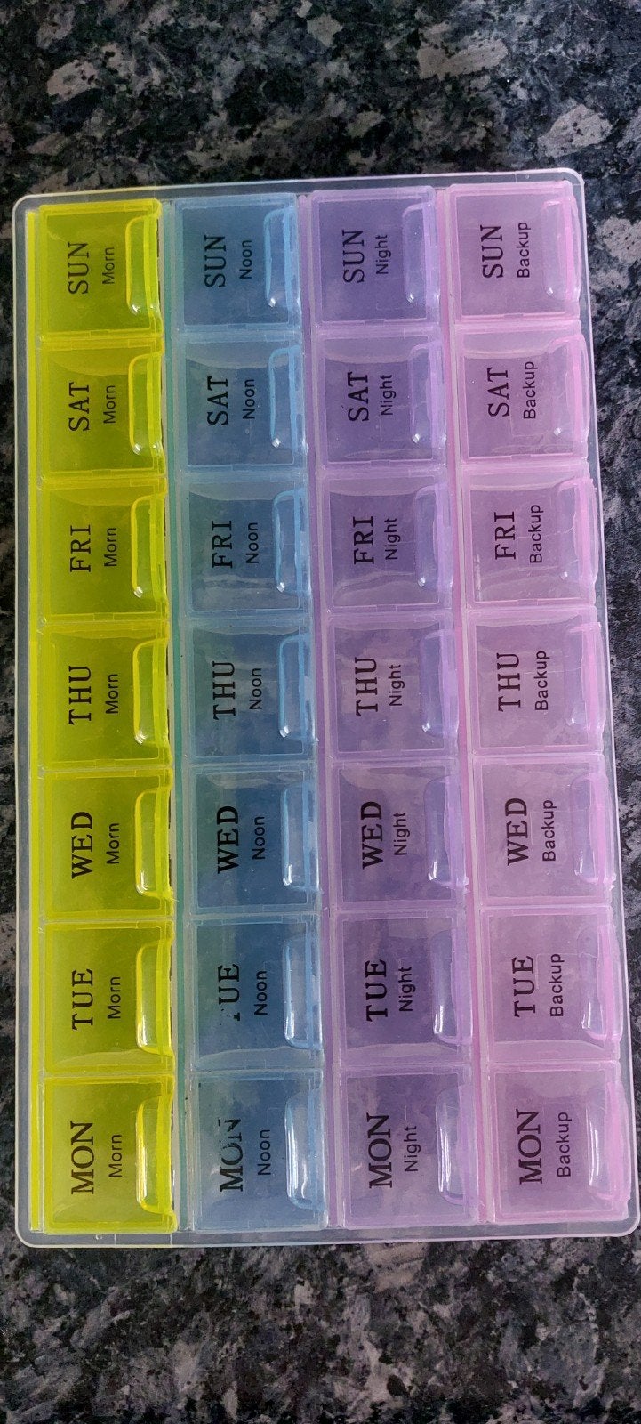 medicijnbox 7 dagen of 4 weken, Ophalen of Verzenden, Zo goed als nieuw
