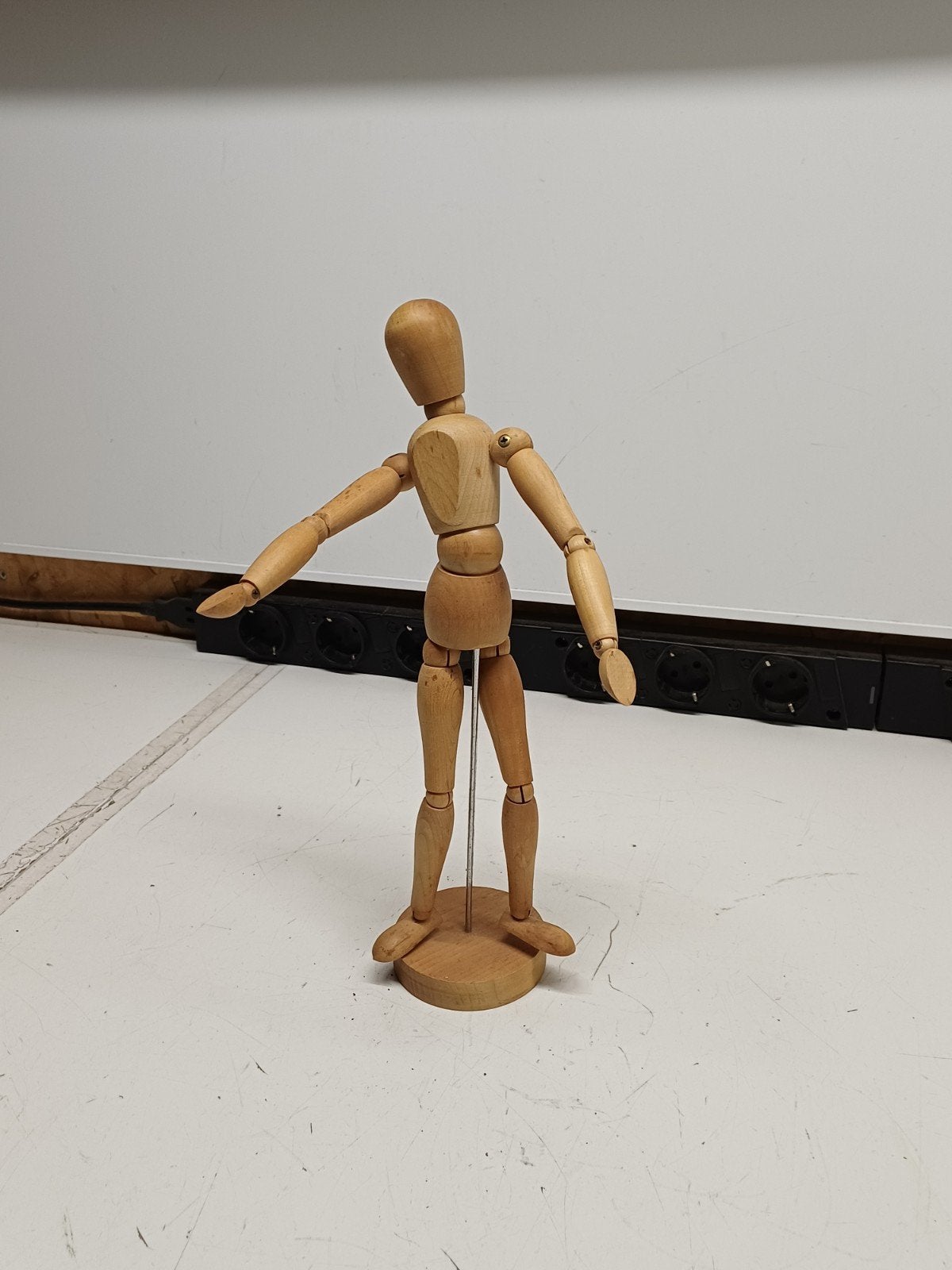 Houten tekenpop (IKEA) 33cm - Goede staat, Ophalen of Verzenden, Zo goed als nieuw, Overige typen