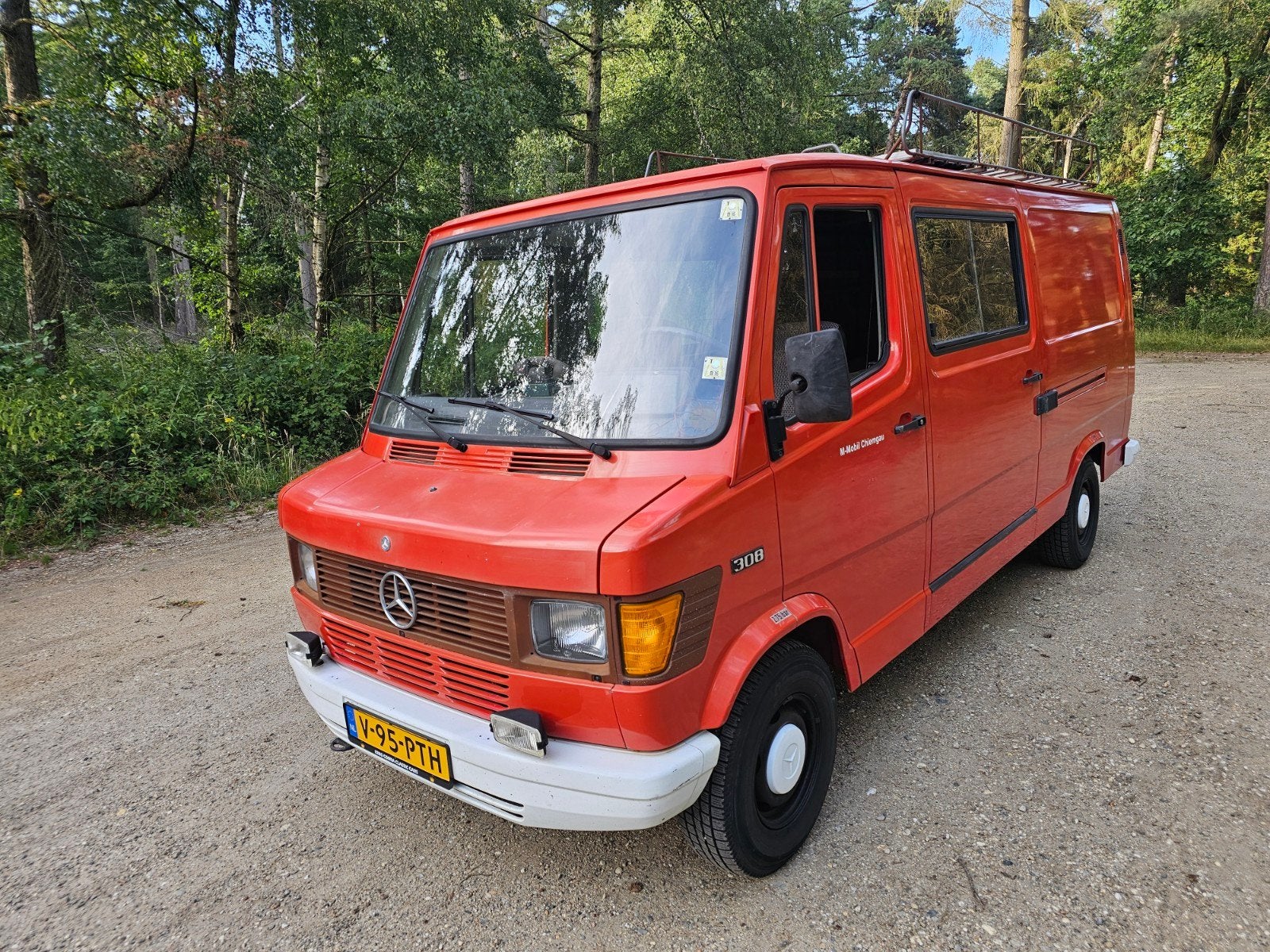 Mercedes 308 T1 1981 bremer belastingvrij benzine 310 camper, Auto's, Oldtimers, Bedrijf, Mercedes-Benz, Benzine, MPV, Handgeschakeld