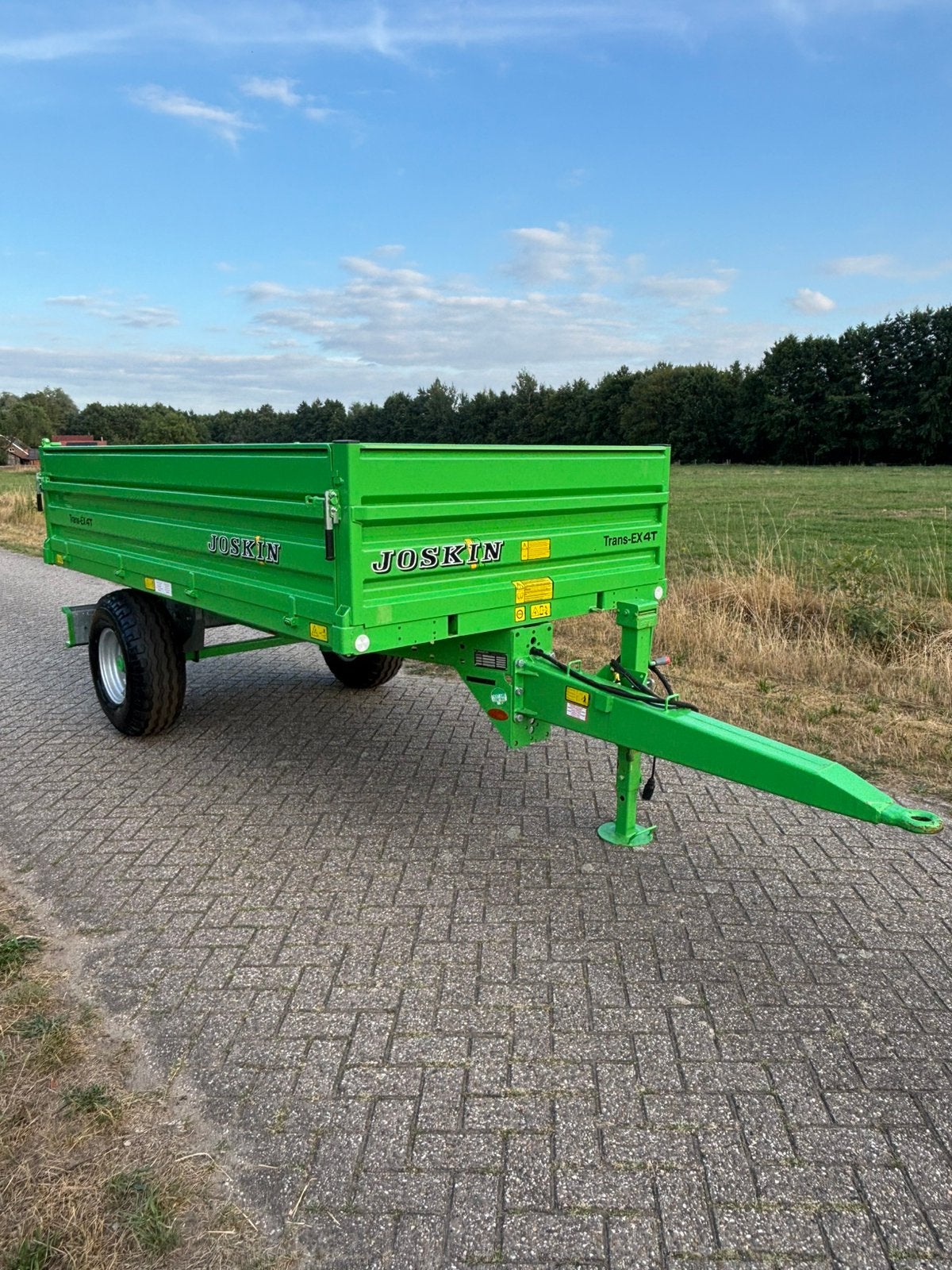 Joskin Trans-EX 4T nieuw kieper kiper bakkenwagen, Ophalen, Glastuinbouw, Transport