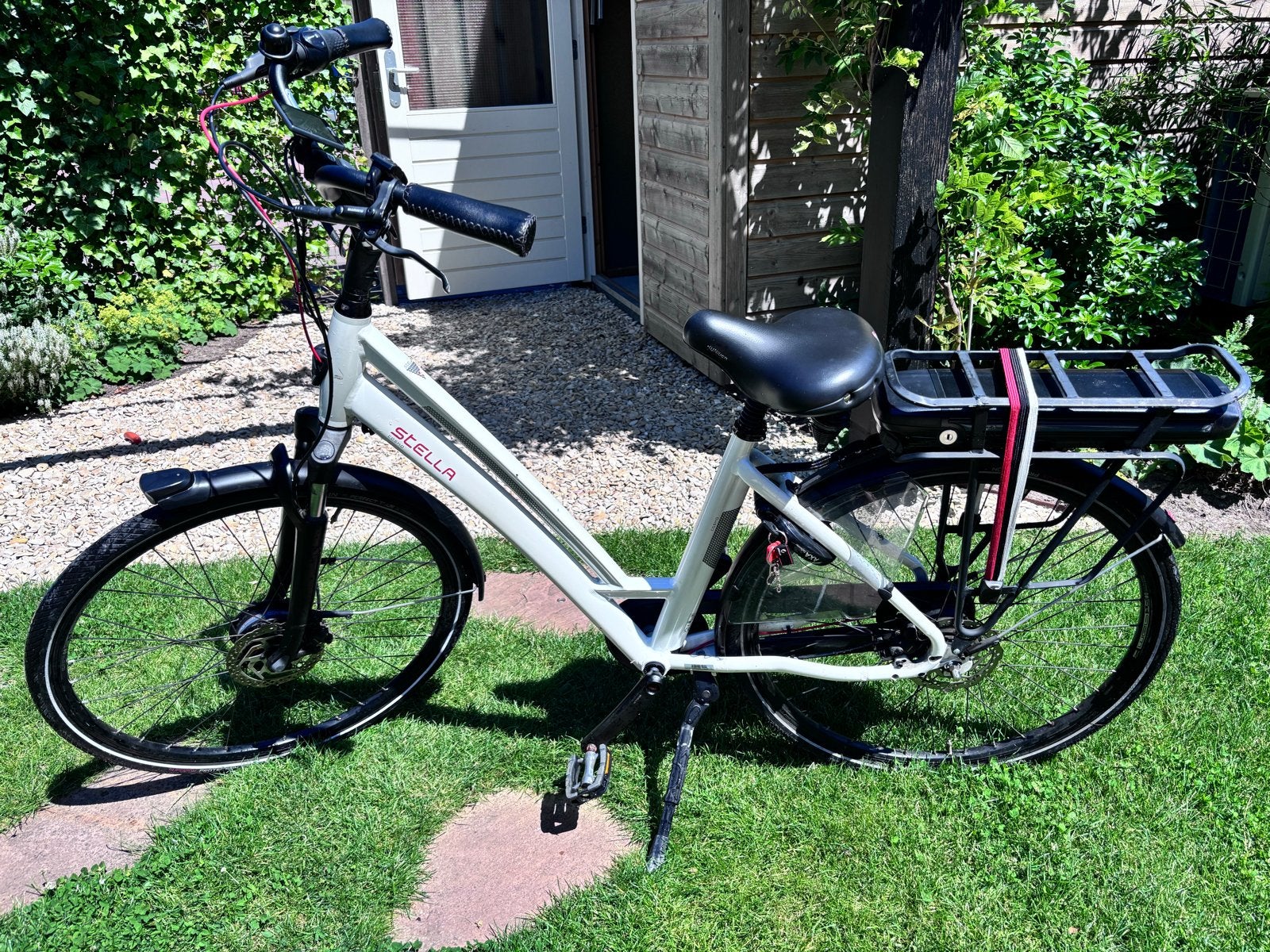 Stella e-bike Cosmo damesfiets 2021, Ophalen, Gebruikt, 50 km per accu of meer, Overige merken