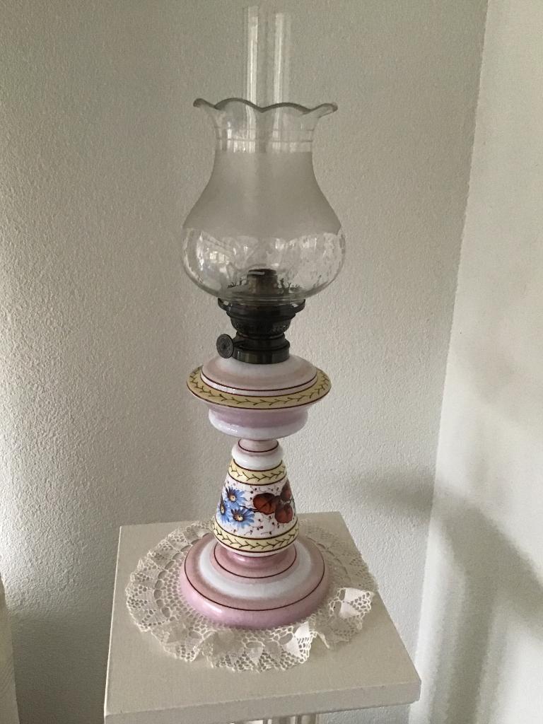 Antieke petroleumlamp, Antiek en Kunst, Antiek | Lampen, Ophalen
