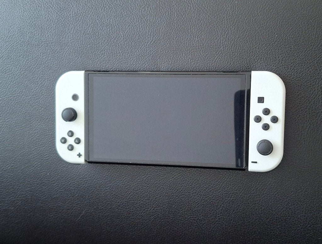 Nintendo Swtich Oled, Ophalen of Verzenden, Zo goed als nieuw, Met 2 controllers, Switch OLED