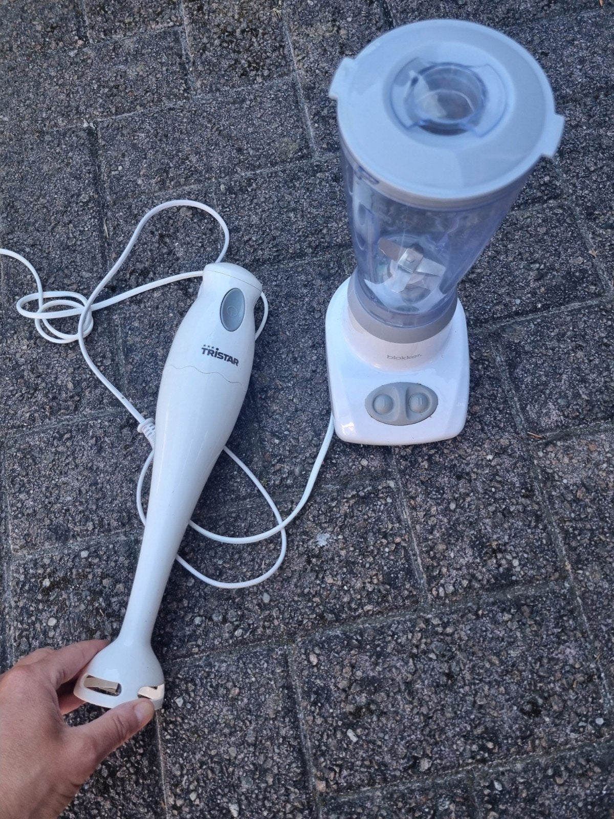 Nieuwstaat tristar staafmixer met toebehoren, Ophalen of Verzenden, Zo goed als nieuw