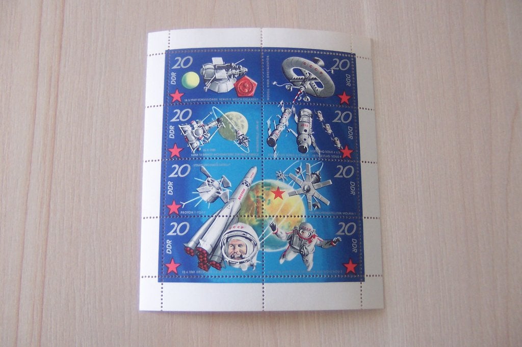 Ruimtevaart Duitsland, postfris. (10)., Ophalen of Verzenden, Postfris, Overige thema's