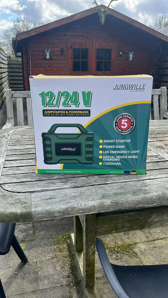 Jumpstarter 12/24V – Powerbank, Auto diversen, Jumpstarters, Nieuw, Ophalen of Verzenden