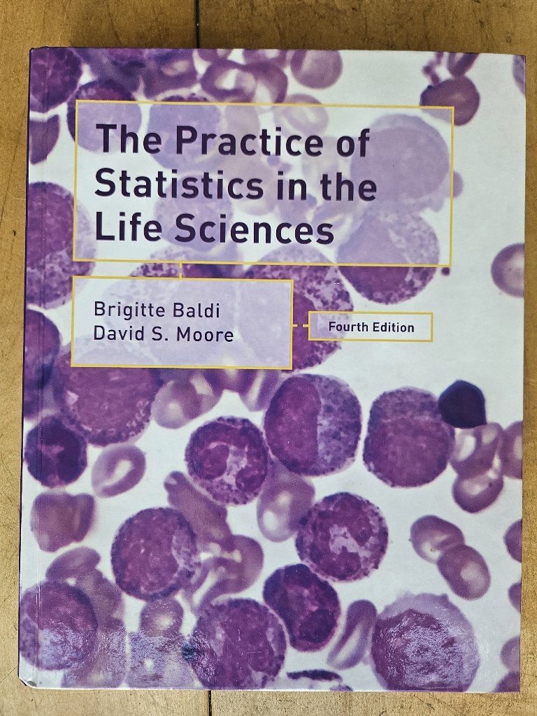 The Practice of Statistics in the Life Sciences, Ophalen, Brigitte Baldi, David S. Moore, Zo goed als nieuw, Overige onderwerpen