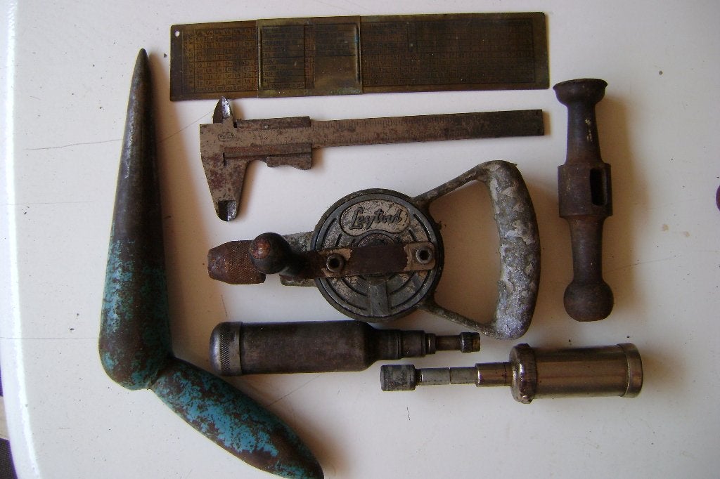 oud gereedschap, Doe-het-zelf en Verbouw, Gereedschap | Handgereedschap, Ophalen of Verzenden, Gebruikt, Overige typen, Overige merken