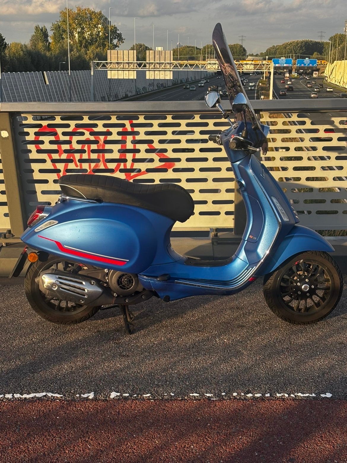 Vespa Sprint 125 2022, Ophalen, Gebruikt, Overige modellen, Maximaal 45 km/u