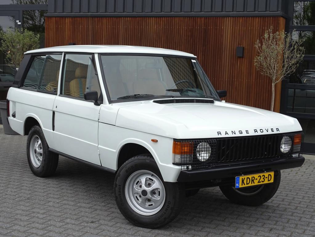 Rover Range Rover Classic V8 / 3 DOOR / gerestaureerd 2025 /, Auto's, 136 pk, Rover, 4 stoelen, Wit