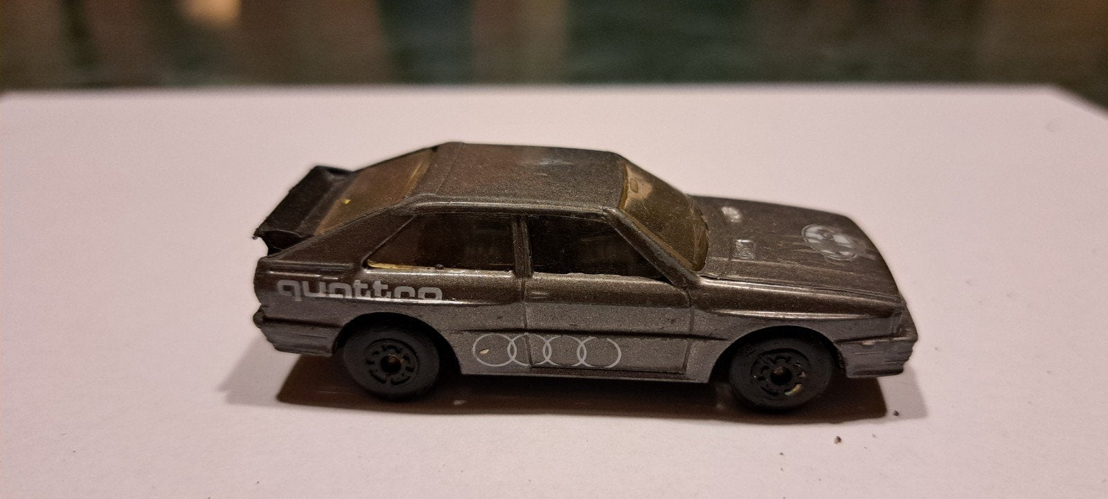 audi quattro 1982 1:64 matchbox, Ophalen of Verzenden, Auto