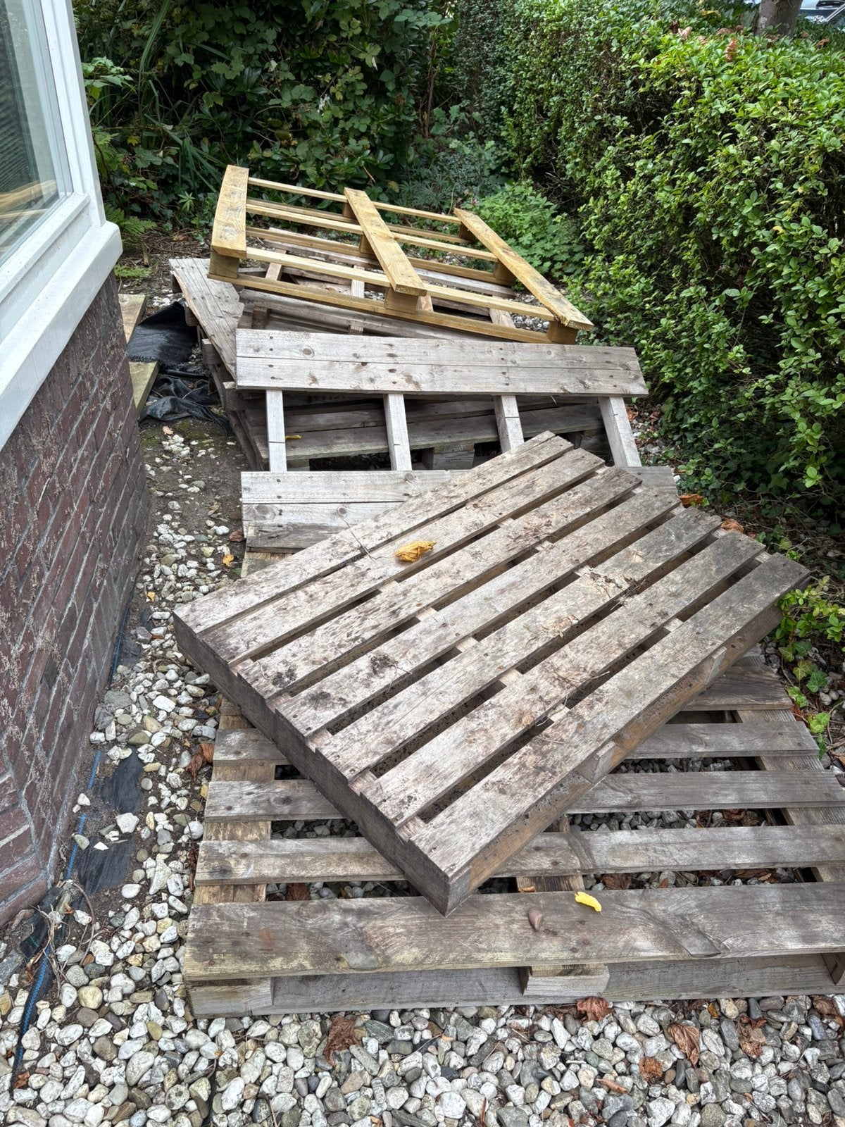 Gratis pallets, Ophalen, Zo goed als nieuw, Pallet, Minder dan 200 cm