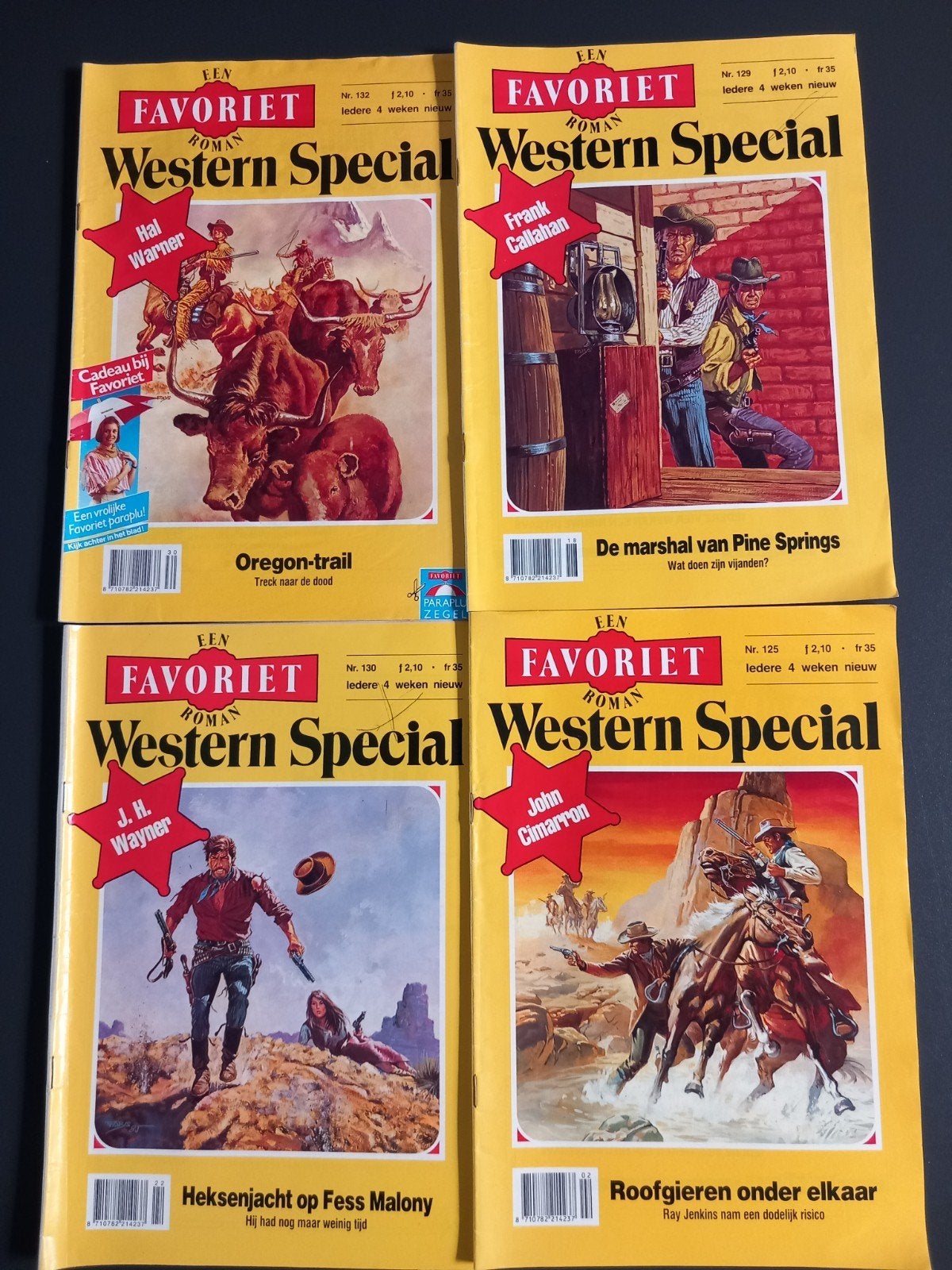 Favoriet Roman Western Special - 4 delen, Boeken, Ophalen of Verzenden, Gelezen, Diverse auteurs, Nederland