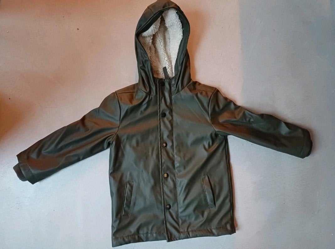 regenjas~98/104, Jongen of Meisje, Ophalen of Verzenden, Zo goed als nieuw, Hema