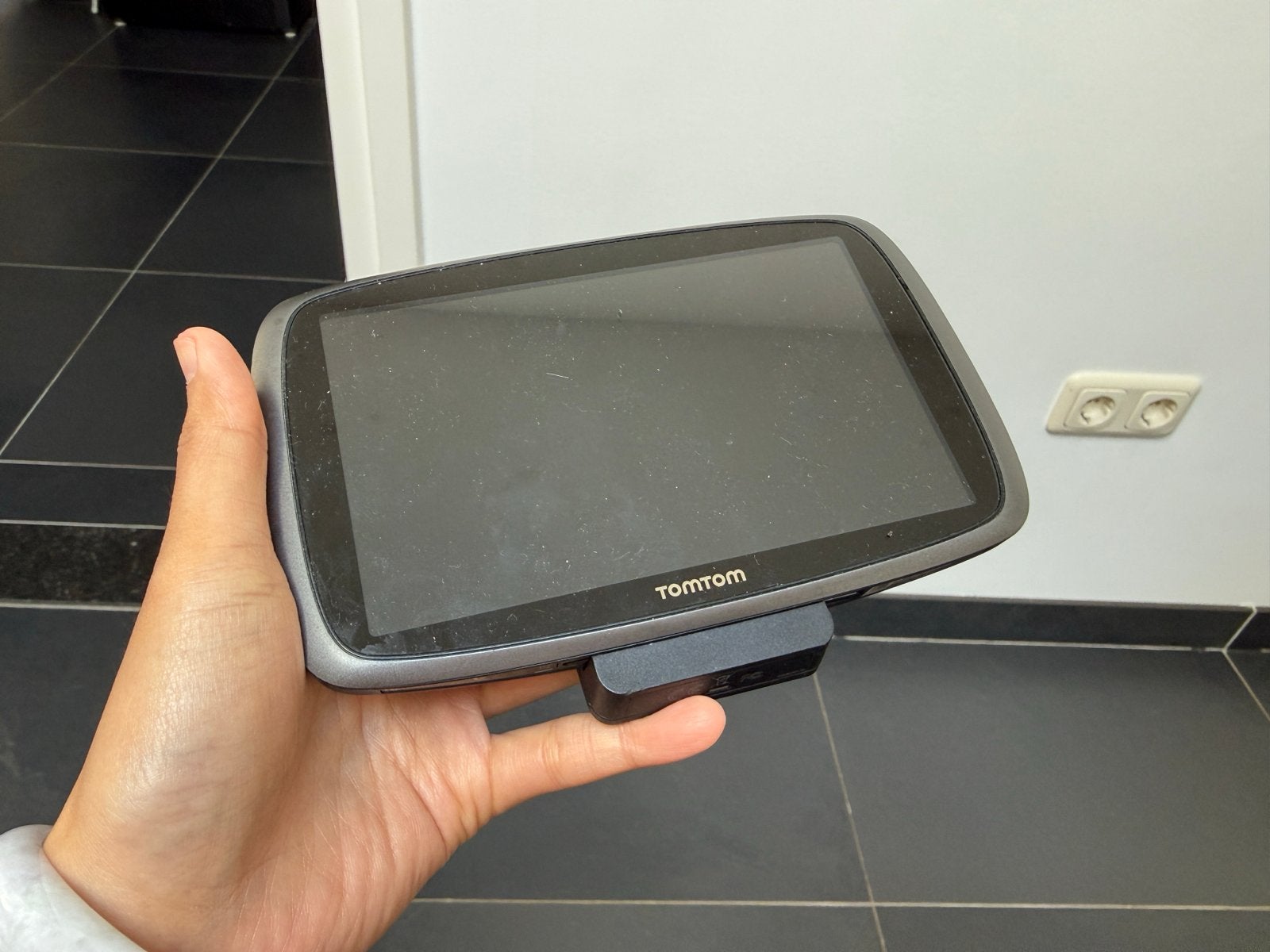 TomTom navigatiesysteem met houder, Ophalen, Gebruikt