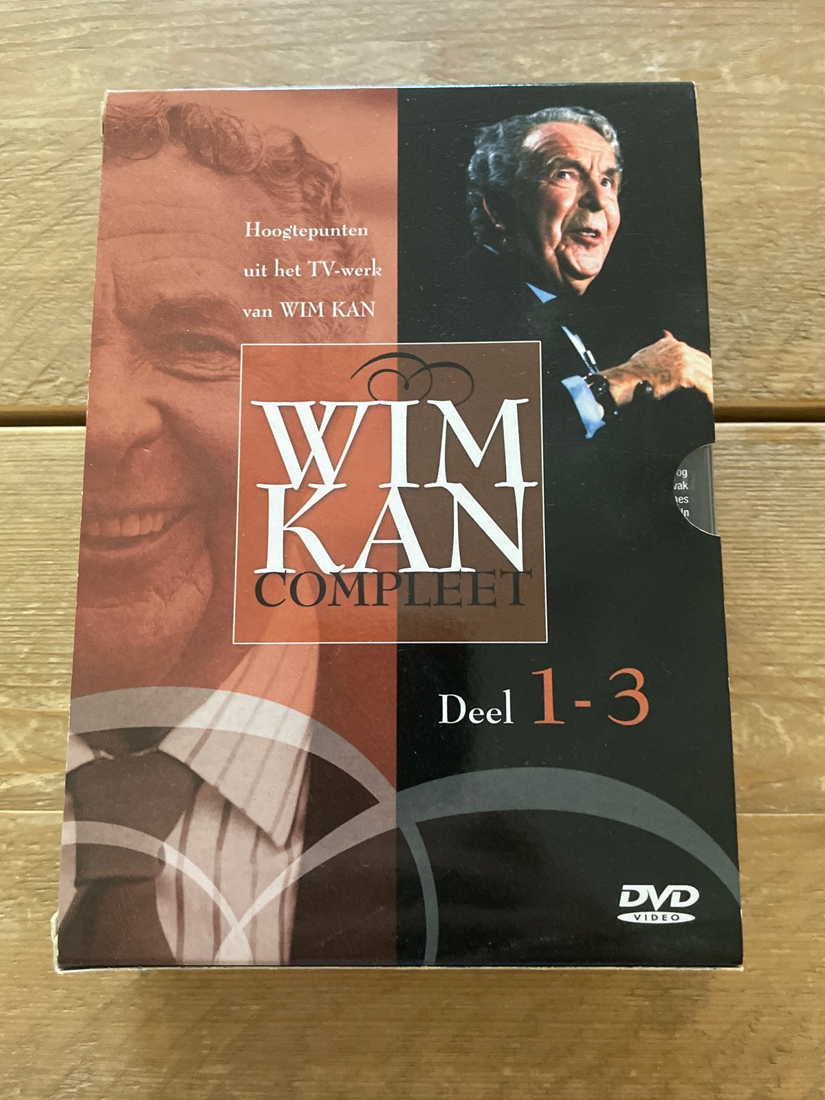 Wim Kan Compleet Deel 1-3 DVD Boxset, Cd's en Dvd's, Gebruikt, Alle leeftijden, Nederlands, Komedie