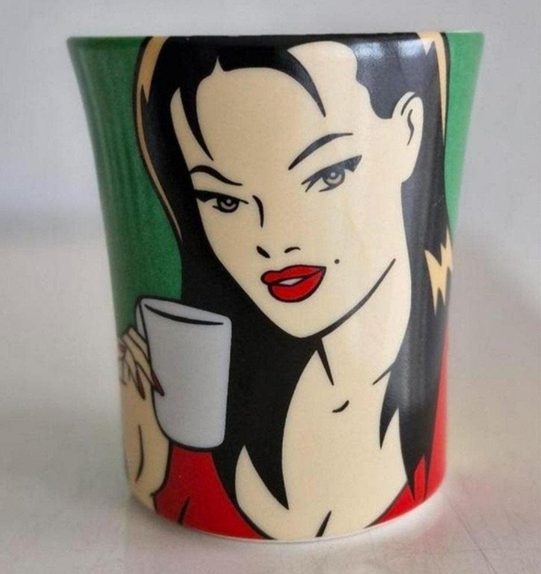 Popart Beker Luc Verschuuren, Ophalen of Verzenden