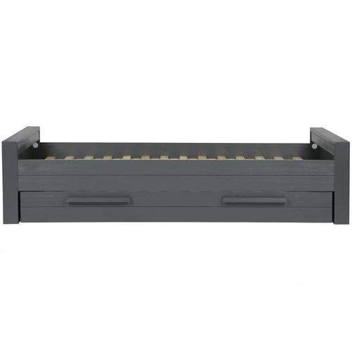 Woood Dennis/Morris bed met bedlade, Huis en Inrichting, Slaapkamer | Bedden, Ophalen, 90 cm, Eenpersoons, Zo goed als nieuw