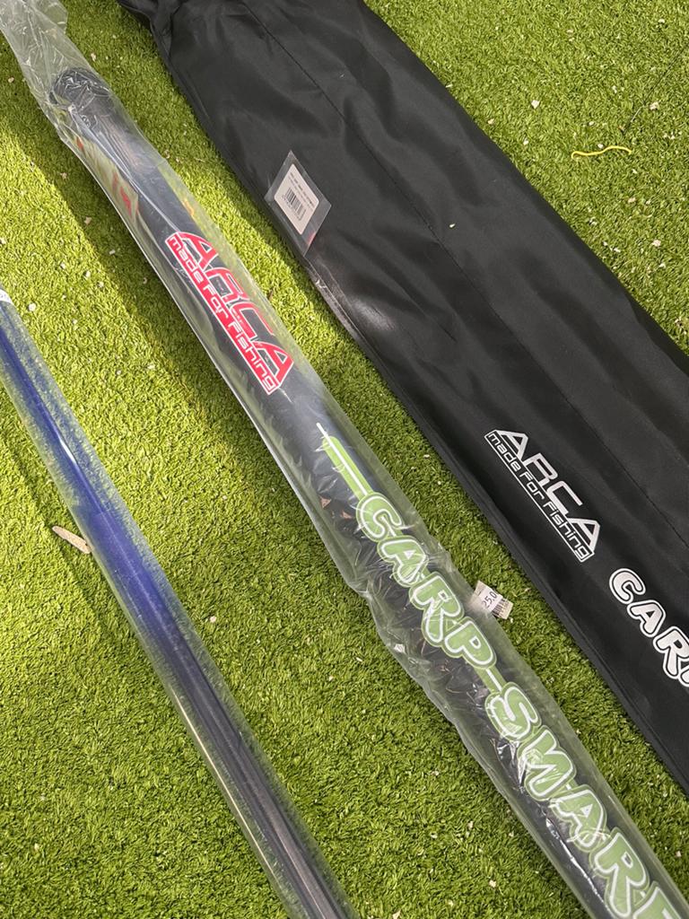 Nieuwe Arca Carp Snare oversteek + extra topset, 9.50m, Watersport en Boten, Hengelsport | Witvissen, Ophalen of Verzenden, Nieuw